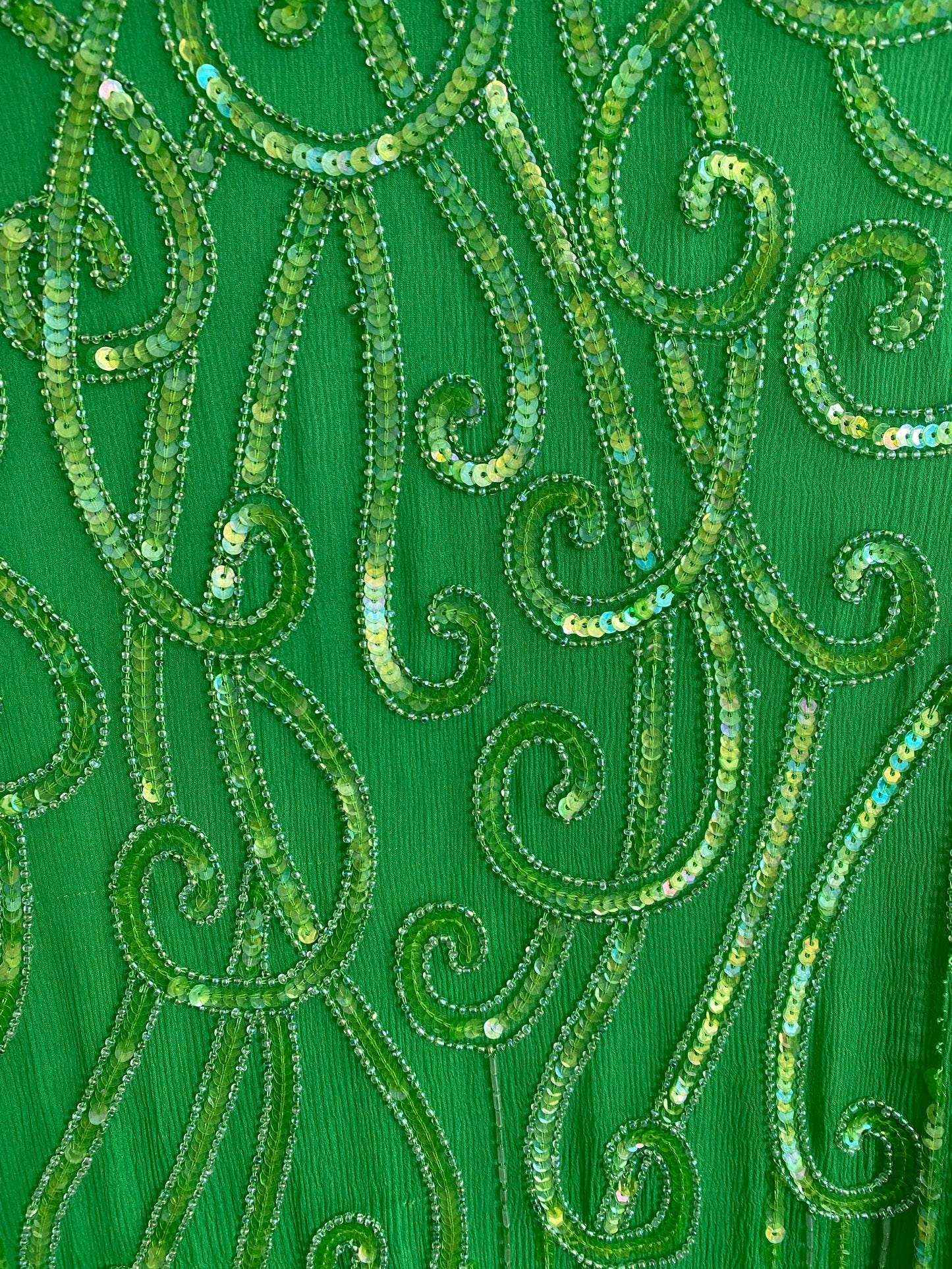 Vintage Frank Usher Beaded Top