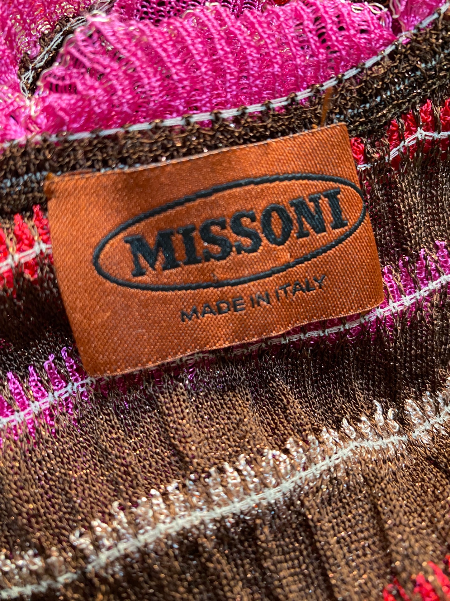 Missoni Scalloped Knit Sleeveless Dress – Vintage