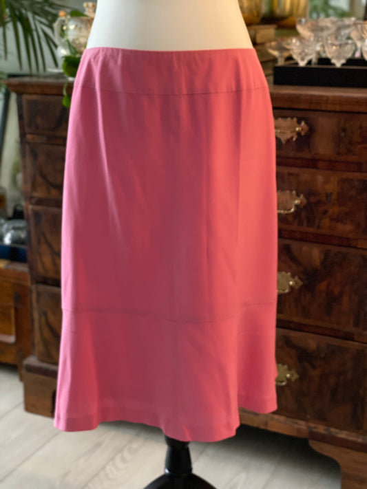 Vintage Chanel silk skirt from the 2001 Cruise Collection